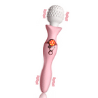 Night Sakura Double-Head Vibrating AV Stick – Multi-Frequency Soft & Silent Female Massager