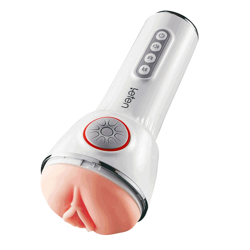 【50% Off】Leten Automatic Masturbator 10 Squeezing Sucking Vibrating Sensations  Male Sex Toy