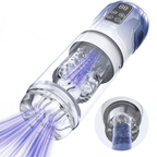 Iron Man 7 Thrusting And Rotating Suction Masturbator Pocket Pussy Male Masturbators