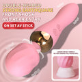 Shanggan Variable Frequency Dual Head Silicone Female AV Vibrator Charging Massage Stick Masturbator Adult Sex Products Heating