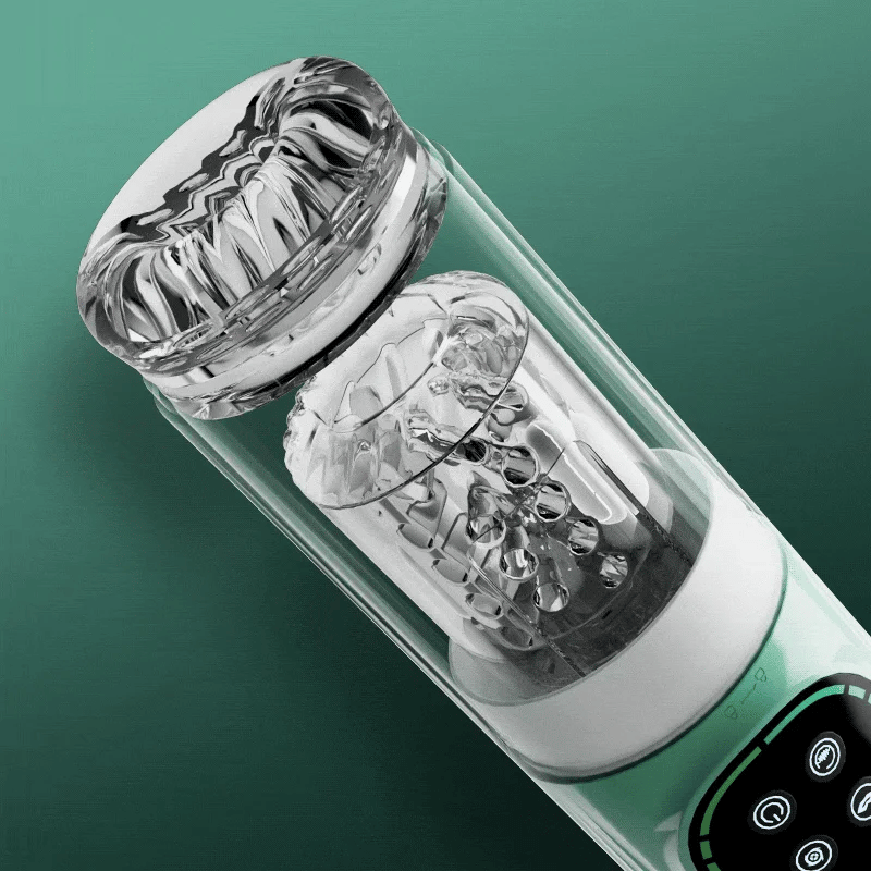 【Free Lube！】Heaven - 4-in-1 Rotating Thrusting Suction Masturbator