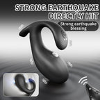 Electro-shock anal plug for men and women with microcurrent, G-spot stimulation, and SM training accessories for adult pleasure