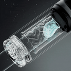 【6.02 IN Depth】 Night Elf 7 Rotation Suction Vacuum Pumps Masturbator Pocket Pussy Adult Male Sex Toys