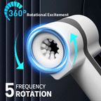 Dreamhorse Thunder God Airplane Cup Telescopic Rotating Vibration Male Masturbator