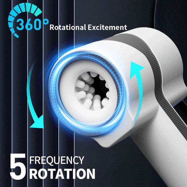 Dreamhorse Thunder God Airplane Cup Telescopic Rotating Vibration Male Masturbator