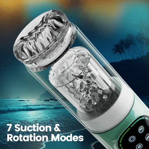 Heaven - 4-in-1 Rotating Thrusting Suction Masturbator