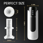 Saith Wearable 7 Thrusting & Vibrating Heating Vocable Masturbator Male Sex Toys